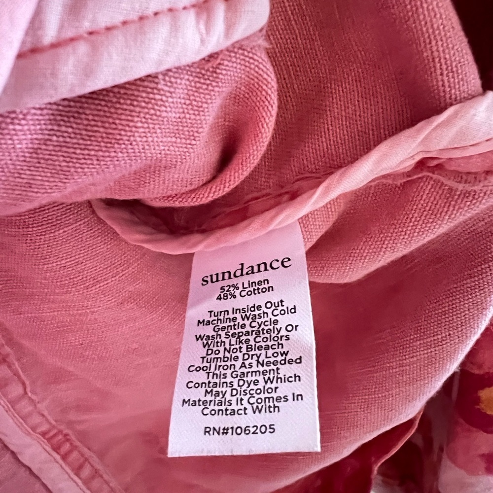 Sundance Catalog. Sundance Sunrise Bloom Blazer. Floral. EUC! Size Petite XL. - Picture 7 of 8
